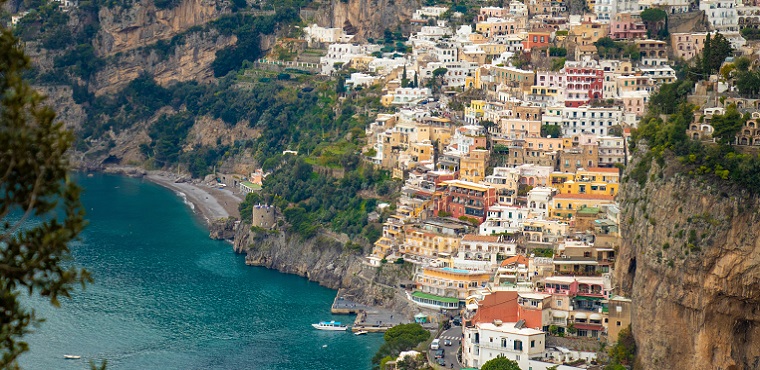 View on Amalfi Coast